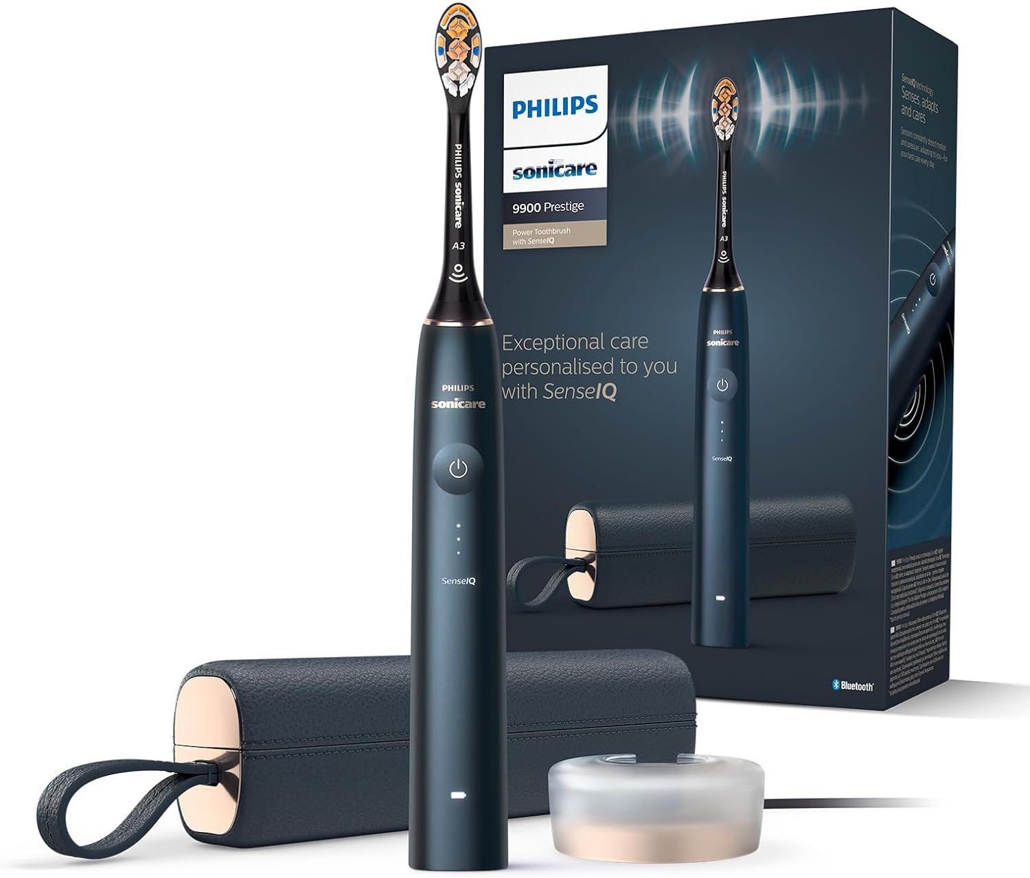 Oral-B iO Series 10 vs Philips Sonicare 9900 Prestige cepillo de dientes eléctrico