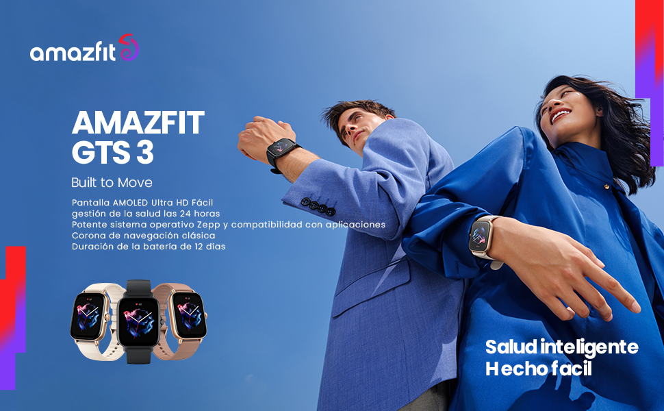 Amazfit GTS 4 vs 3 comparativa