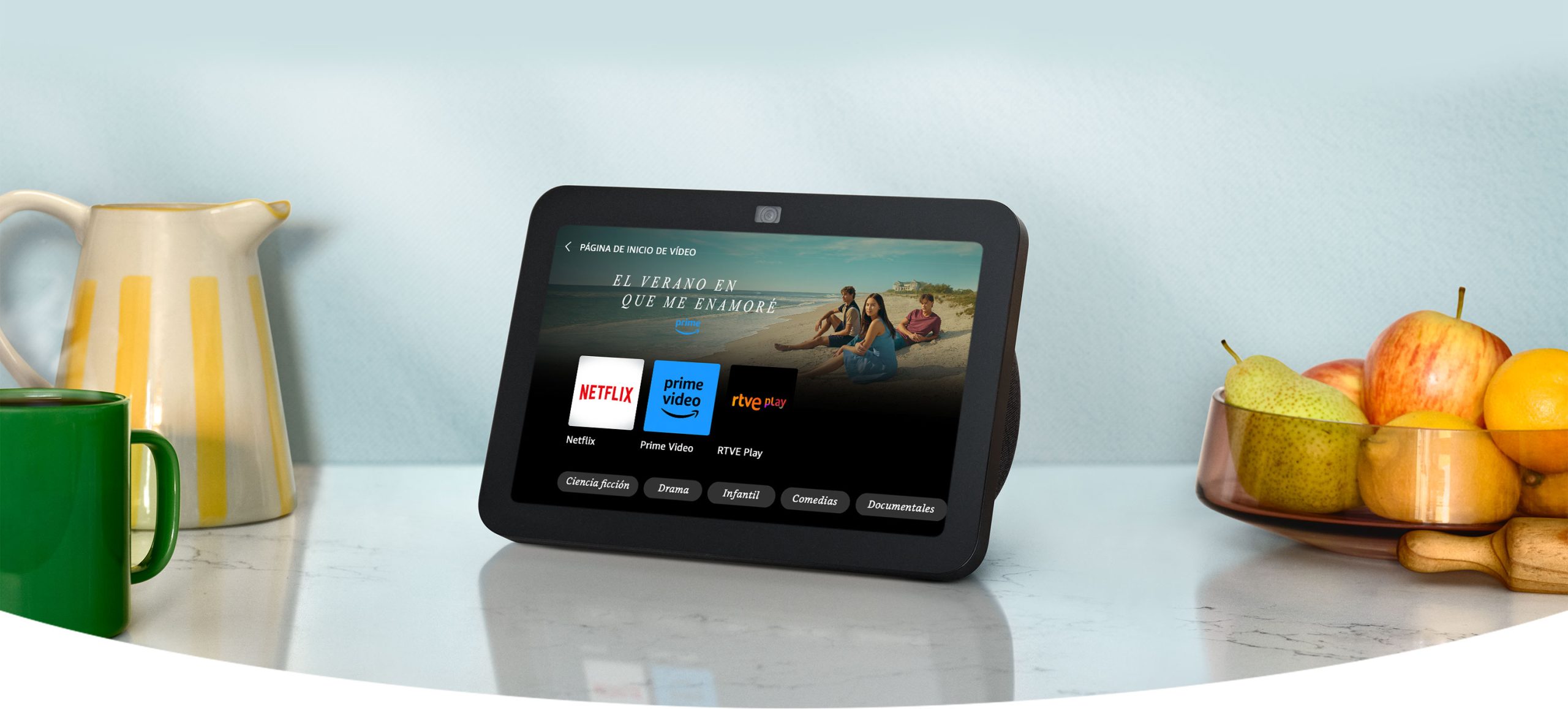 Echo Show 10 vs 8 diferencias